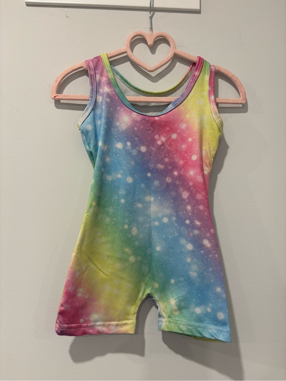 Girls' Toddler Leotard Jumpsuit Stretchy, Exercise Swim Dance, 2T-3T